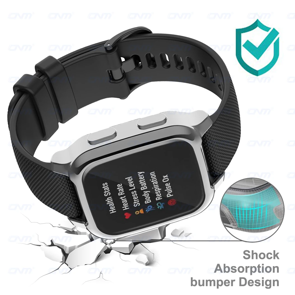 Garmin Venu SQ 2 ̽  TPU Ʈ ȣ Ŀ SQ 2  Ʈ ġ  ü ȭ ȣ    ̽