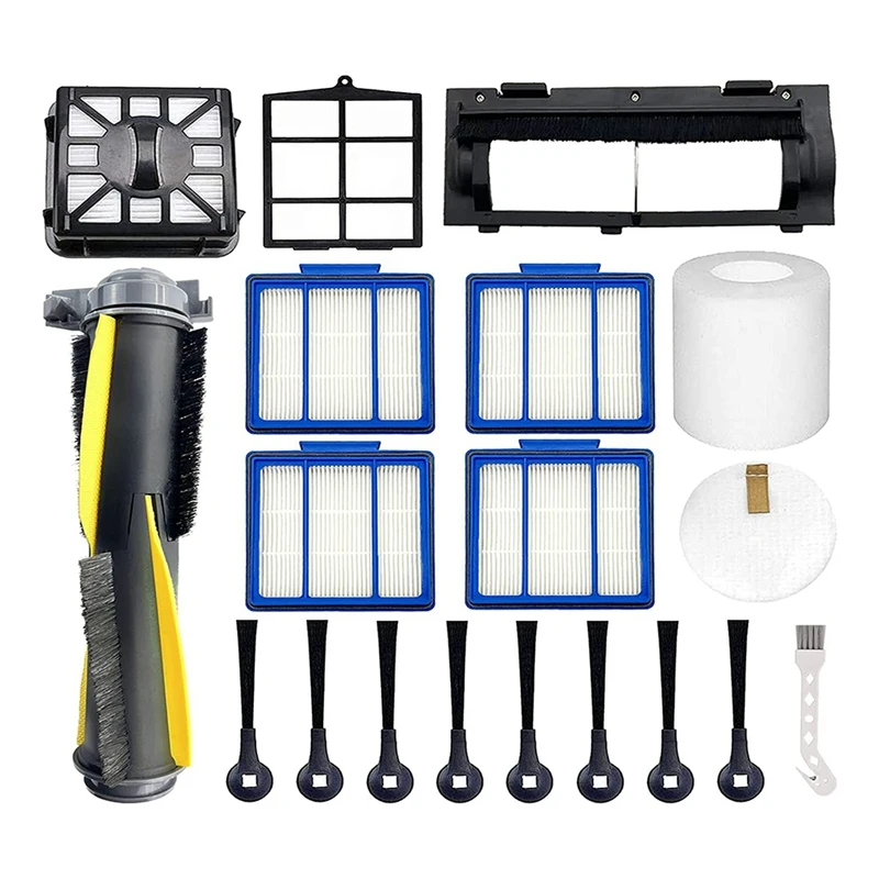 

Запчасти для робота-пылесоса Shark IQ RV1001AE RV101, Сменный фильтр НЕРА, основная и боковая щетки