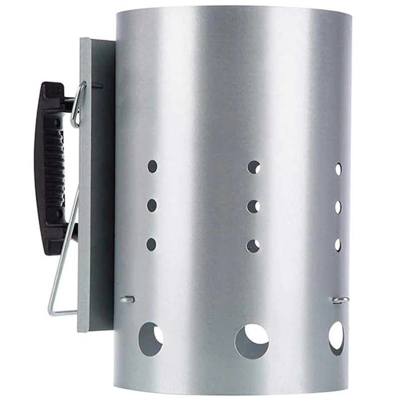 Chimney Starter with Safety Handle Charcoal Starters Chimney for er 7416 12.7 x 8.1 x 12.5 Inches