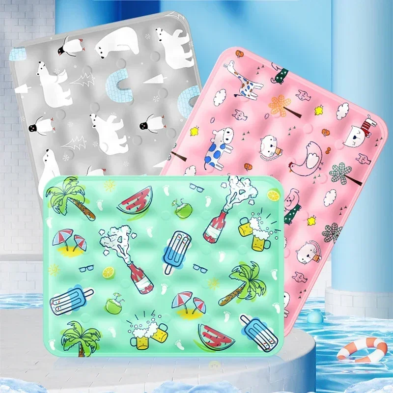 Pet Cooling Mat For Dogs And Cats, Reusable Ice Blanket For Pets_voghion.com