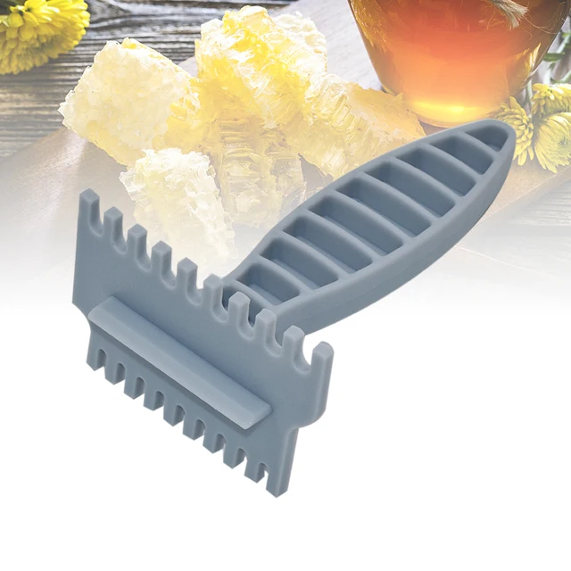 Méhkas Tisztító Lapát Méhészetkirálynő Kizáró Méh Méhsejt Rake Kivágó Villa Méhek Mézkivonó Szerszámok Felszerelés - Image 2