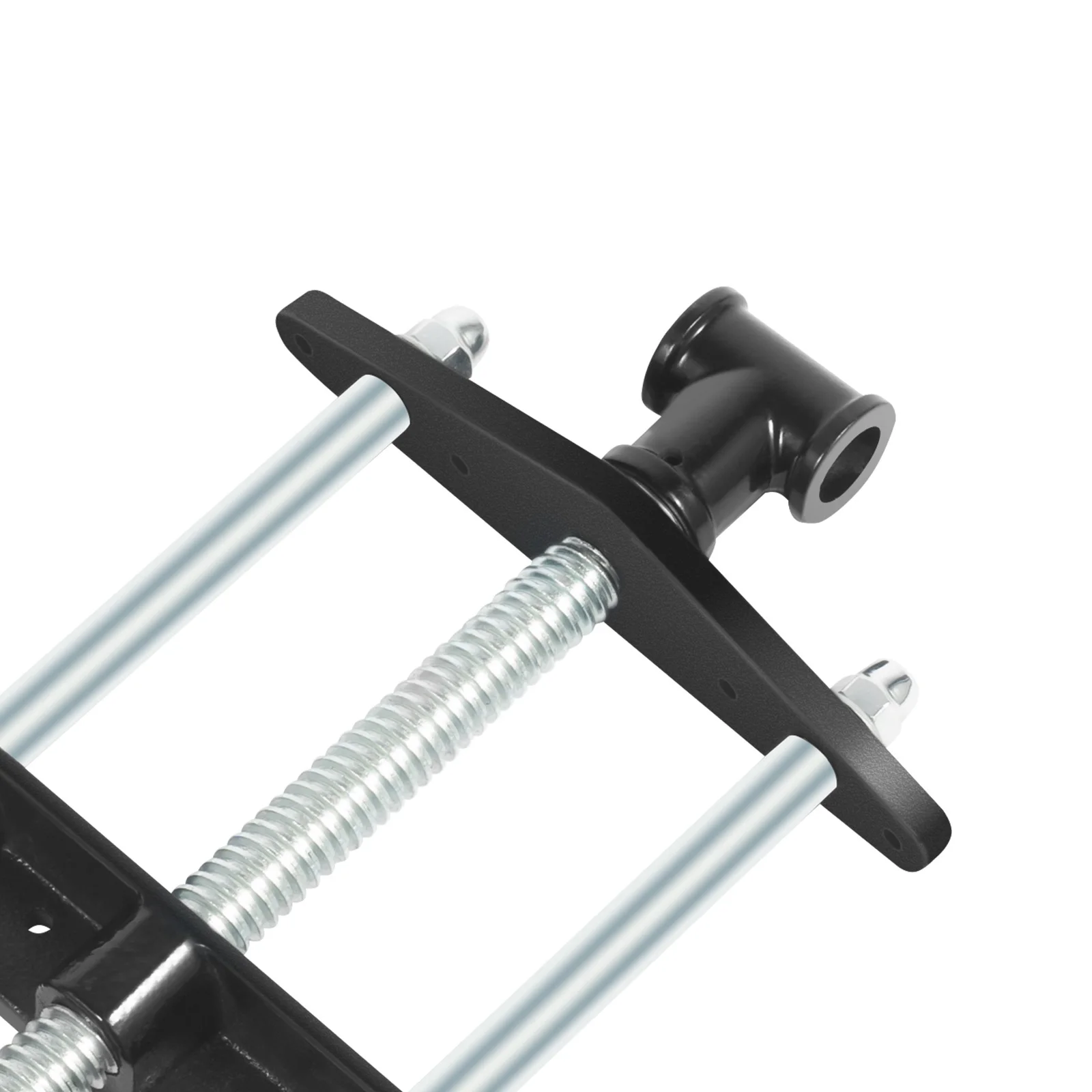 Holzbearbeitungs-Schraubstock mit 5 Zoll Öffnung, Schmiedeeisen-Vorderklemme für Holzarbeiter, DIY-Klemmwerkzeug mit Schnellspanner – Detail 9
