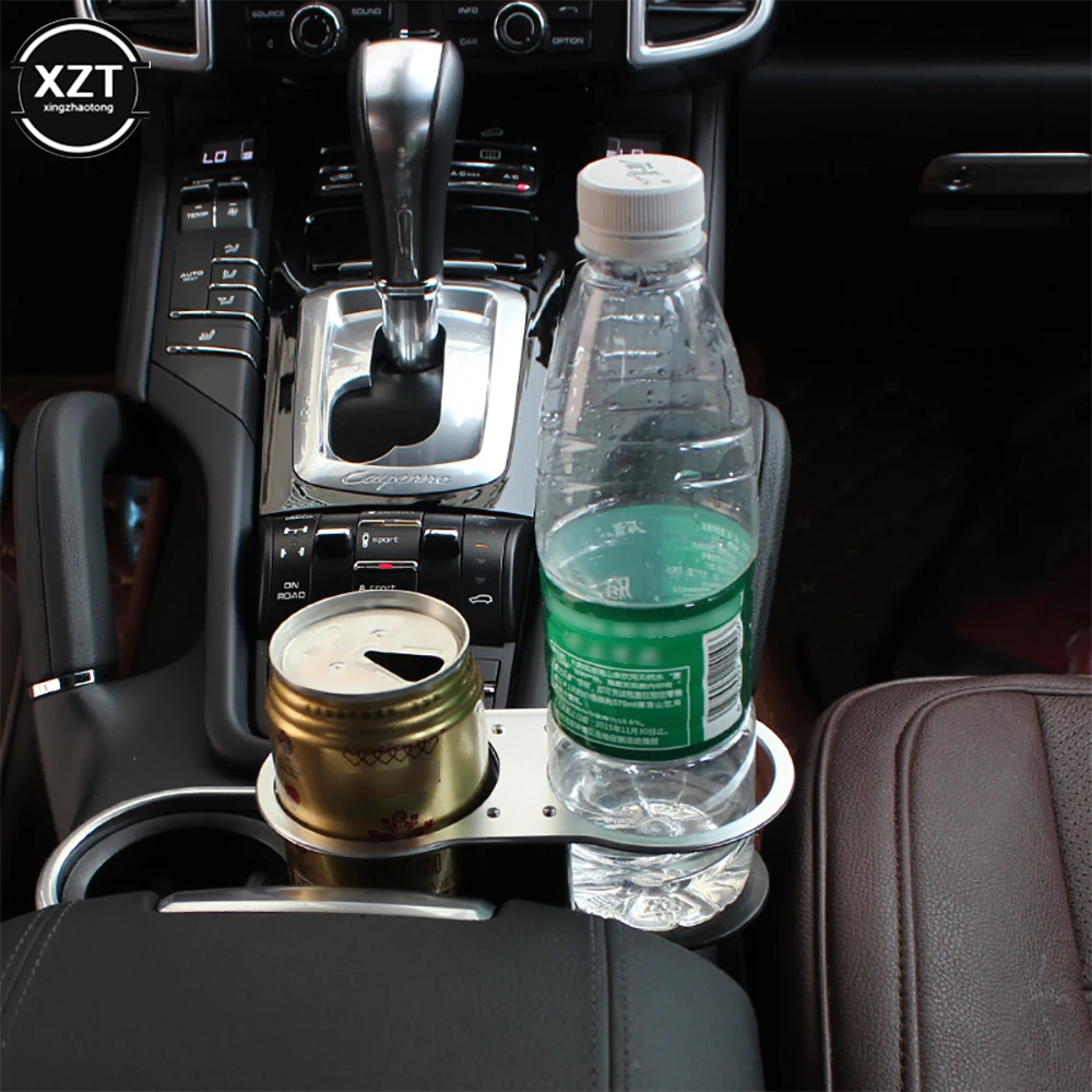 Double Car Cup Holder / Drinks Hole Universal Automotive Mount Holder
