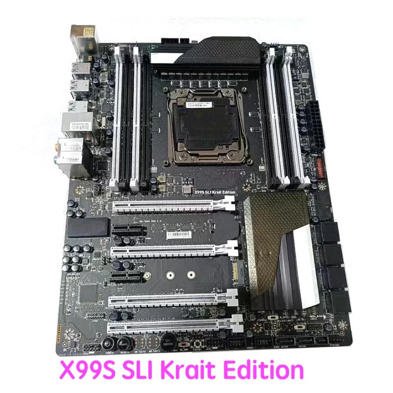 

Подходит для материнской платы MSI X99S SLI kсокращения Edition X99 LGA 2011-V3 DDR4 материнская плата 100% протестирована ок полностью работает