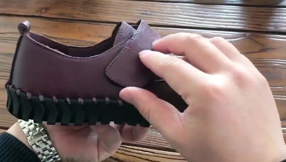 Mocassini Donna In Pelle Scamosciata – Vestibilità Larga, Ortopedici, Leggeri, Suola Flessibile, Tacco 2,5 Cm, Slip-on
