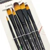 6pcs Acrylic Paint Brushes Set Different Nylon Tips for Acrylic Oil Watercolor Gouache Artist Professional Painting Kits 1