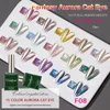 Vendeeni 15 Colors Glitter Magnetic Nail Gel Holographic Cat Eye Gel Nail Polish Soak Off UV LED Aurora Magnet Nail Art Varnish 1