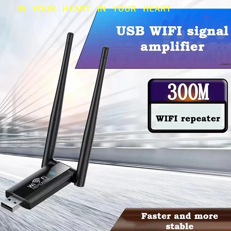 【X】300Mbps 2.4G USB 무선 WiFi 리피터 확장기 라우터 WiFi 신호 증폭기 부스터 장거리 Wi-Fi 리피터 액세스 포인트