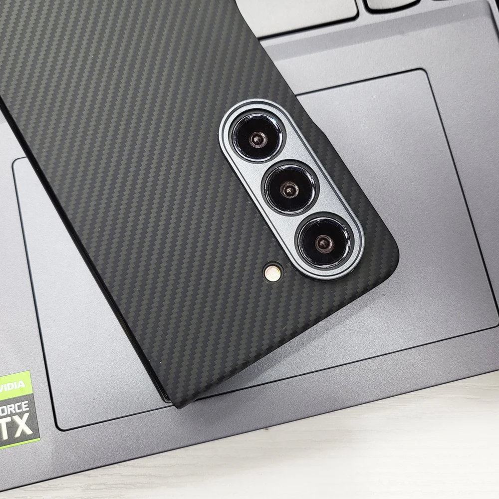QADIR carbon carbon fiber case For Samsung Galaxy  Fold 5 case Ultra-thin anti-drop Aramid fiber 5