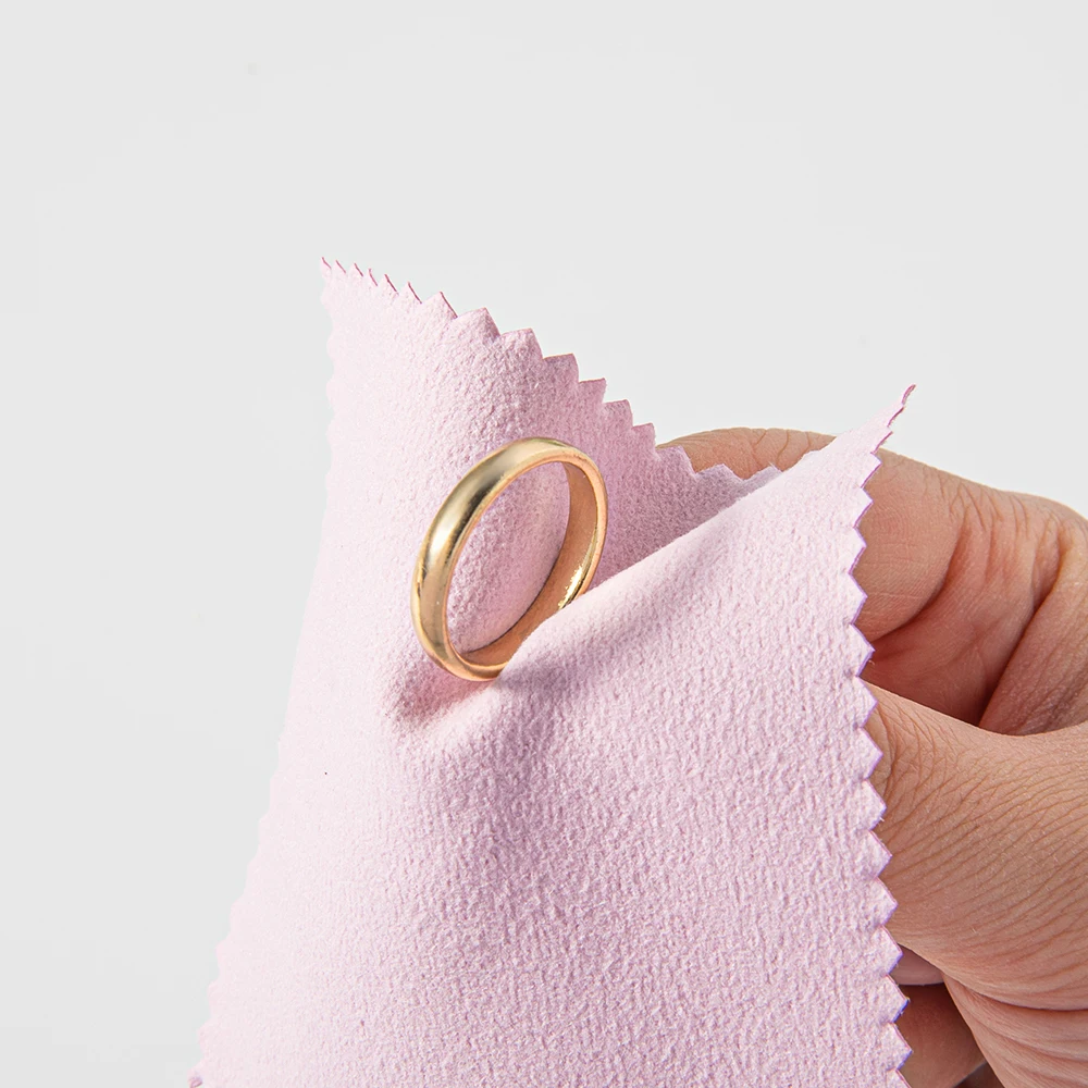 50 Stück Einzeln Verpackte Sterling-Silber-Reinigungstücher Poliertücher Weiche Reinigungstücher für Silberschmuck – Detail 4
