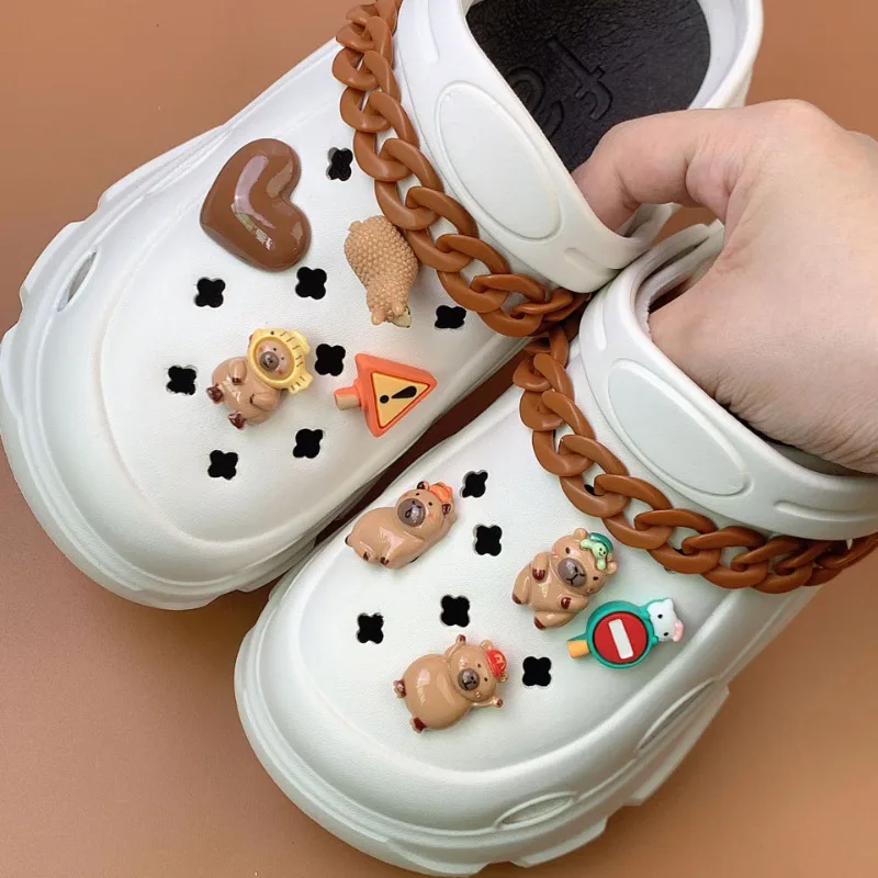 

Croc обувные Подвески DIY Съемные Мультяшные милые шлепанцы аксессуары для мальчиков девочек детей индивидуальное украшение искусственные подарки