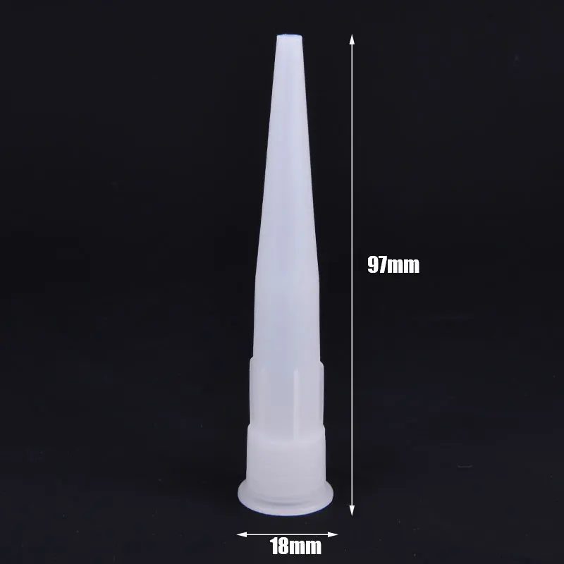 Caulking Gun Nozzles 20pcs Universal Caulking Gun Nozzles Plastic Glass Glue Nozzles Sealant Silicone Caulking Tips Mouth Home Construction Tools