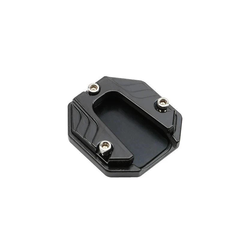 Universal Motorcycle Kickstand Extender - CNC Aluminum Alloy Enlarged Foot Pad Stand