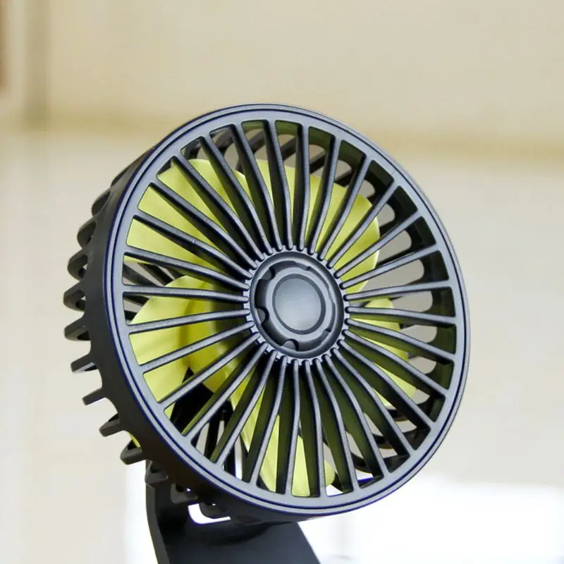 

Three-speed Strong Wind Adjustable Control USB Fan 360° Rotation Home Car Single-head Adjustable Air Cooling Conditioner