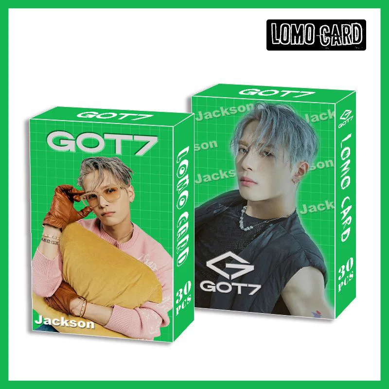 Фото KPOP GOT7 новый альбом Джексон Коллекция LOMO Фотокарточка №4