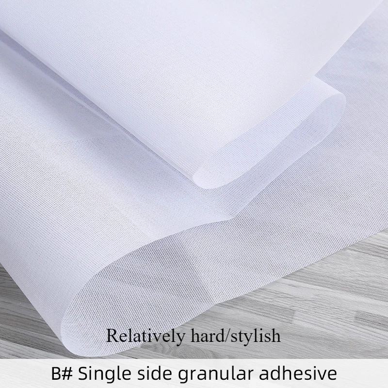 Iron-On Resin Adhesive Interfacing Fabric - 50x100cm - DIY Craft & Patchwork Essential