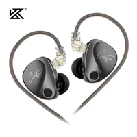 KZ Castor In Ear HiFi Earphone 2DD Dynamic High-end Tunable Balanced Armature Earphones Monitor Headphone Cancelling Earbuds 1