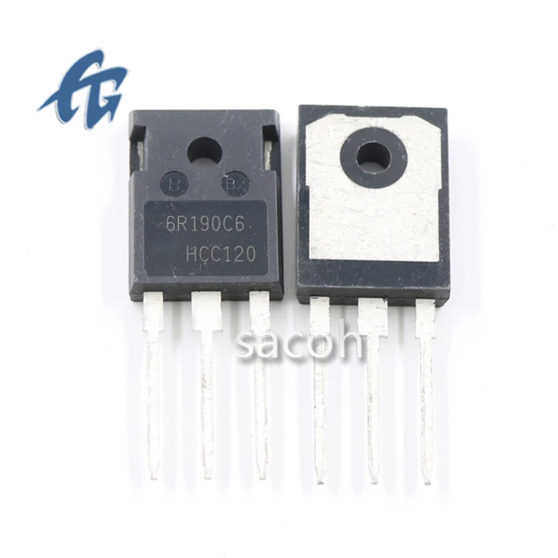 

New Original 2Pcs IPW60R190C6 6R190C6 TO-247 20A 650V MOS Field-effect Transistor Good Quality