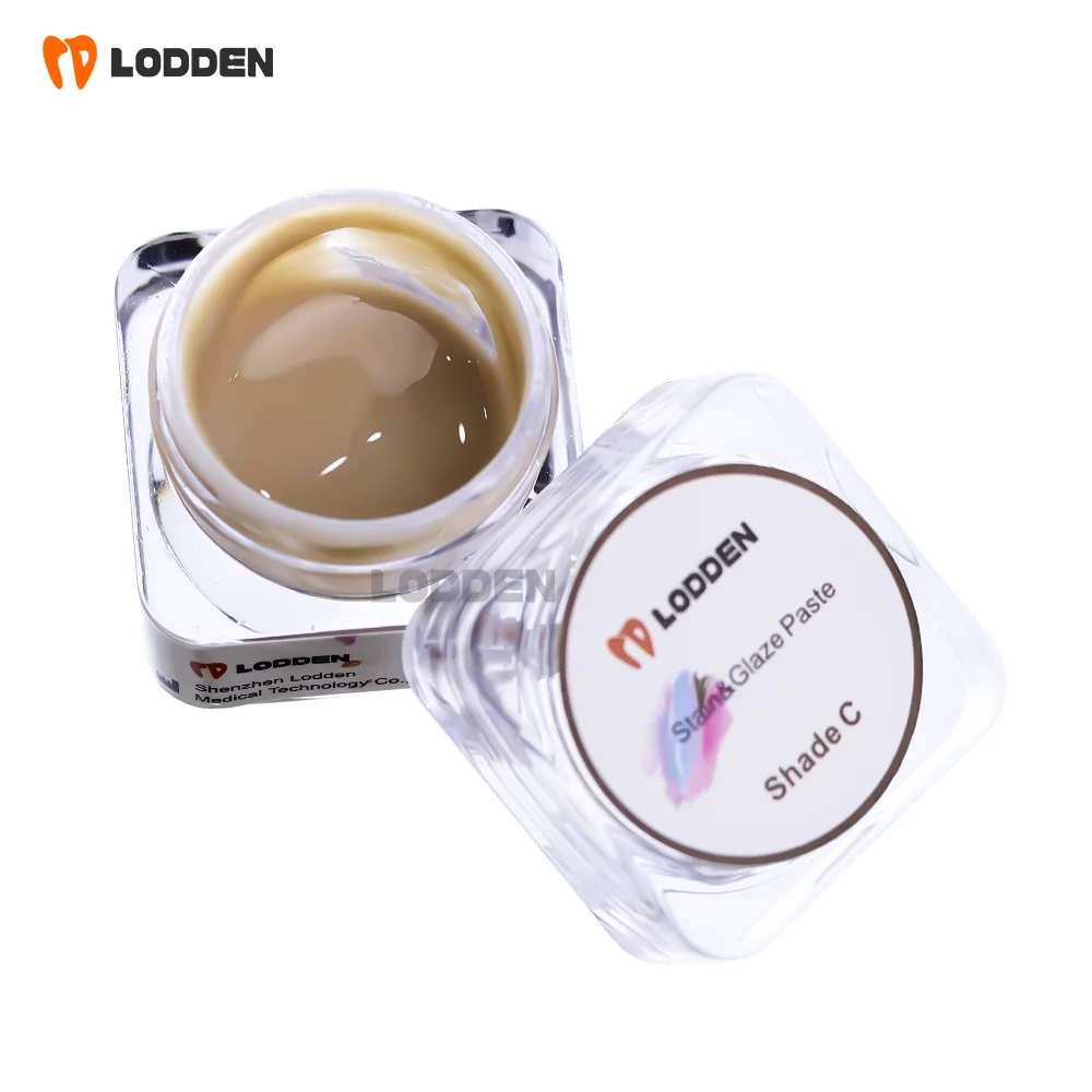 LODDEN Zahnporzellan-Flecken- und Glasurpaste, 4 g, für Zirkonoxid-Lithium-Disilikatglas, Keramik, niedrige Temperatur-Glasur – Detail 12