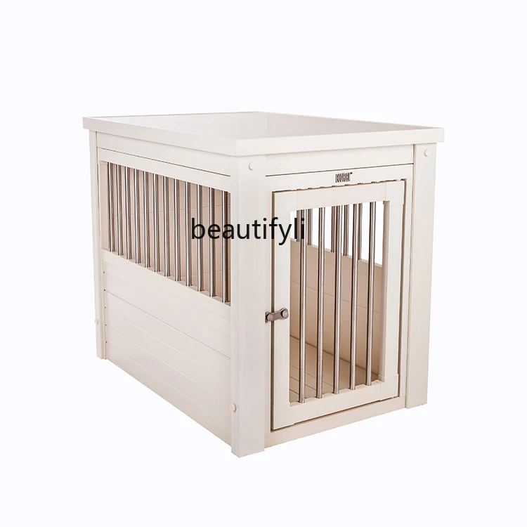 

Indoor Kennel Dog House Small and Medium Large Dog Four Seasons Indoor Pet Cage Furniture