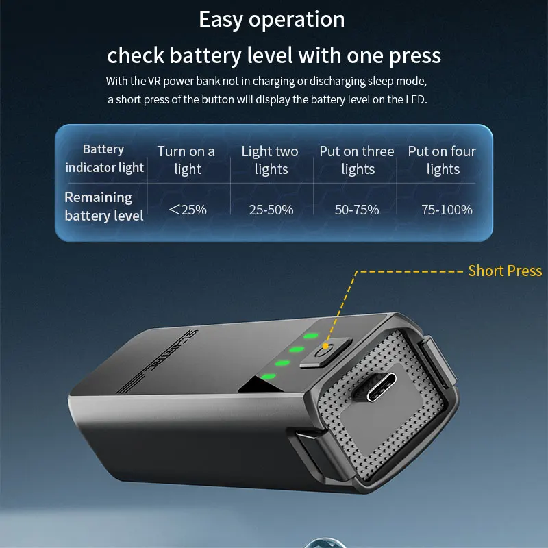 Chargeur Batterie Poignée pour DJI Pocket 3 - Accessoire Extension