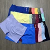 Impact Shorts with Logo 4.5'' Low Waist Seamless Yoga Shorts Scrunch Bum Gym Shorts Workout Biker Short Stretch Fitness Short 2