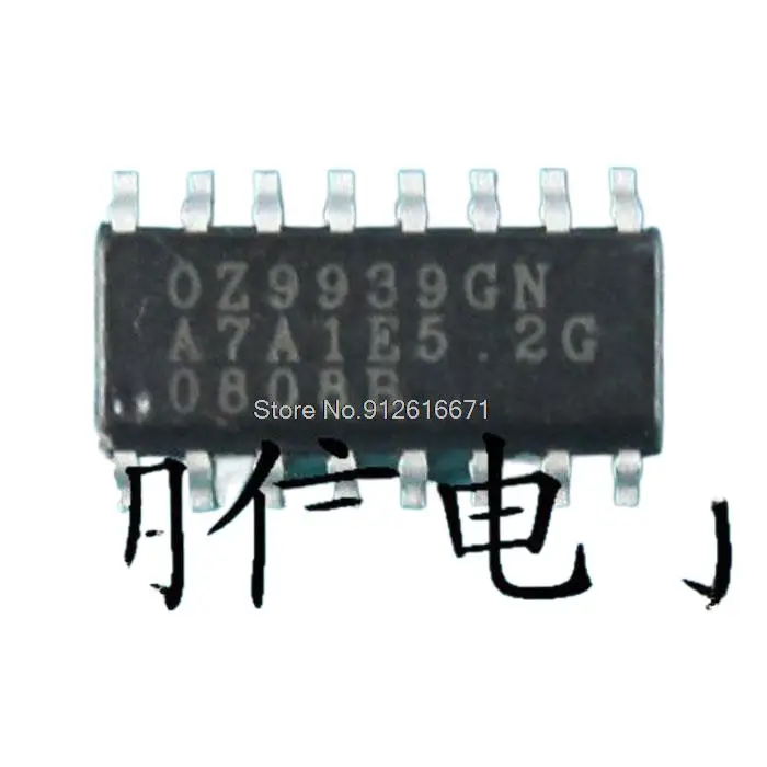 

10PCS/LOT OZ9939GN SOP-16 New Original Stock