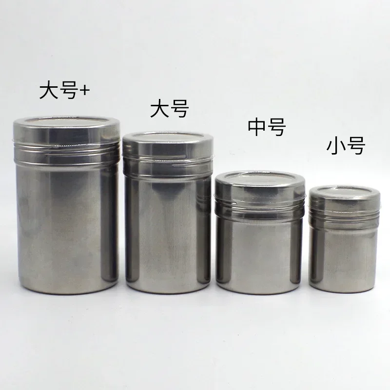 Coffee Sifter Shaker with cover Bakeware Steel Chocolate Icing Sugar Powder Flour Cocoa flour sifter baking tools mesh strainer fine mesh strainer powder sieve powder sugar shaker