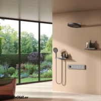 Shower System Set 2025 in Wall Mount With Thermostatic Multi-Function Mixer Rainfall For Showering Luxury Bathroom Smart Home 5