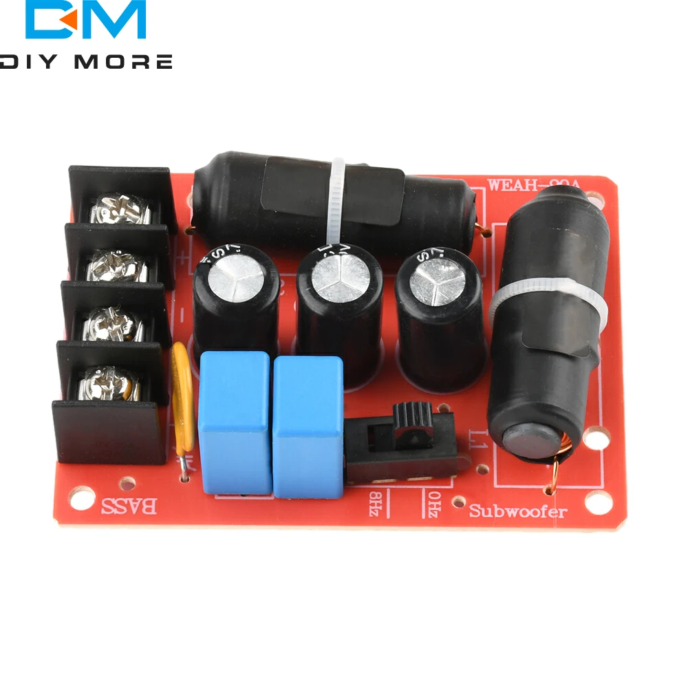 High-Power Bass Speaker Subwoofer Frequency Divider for Home Theater & HiFi Stereo Systems