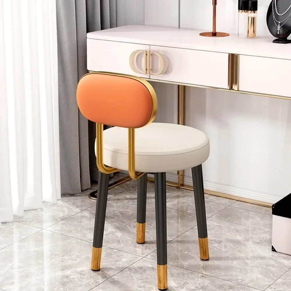 Modern Dining Chairs Modern Home Furnishings Simple Breathable Chair Bedroom Thickened Durable Dressing Luxury Household Chairs