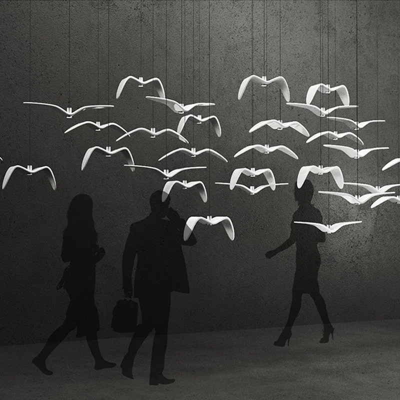 Modern Seagull Design Pendant Light Image 5