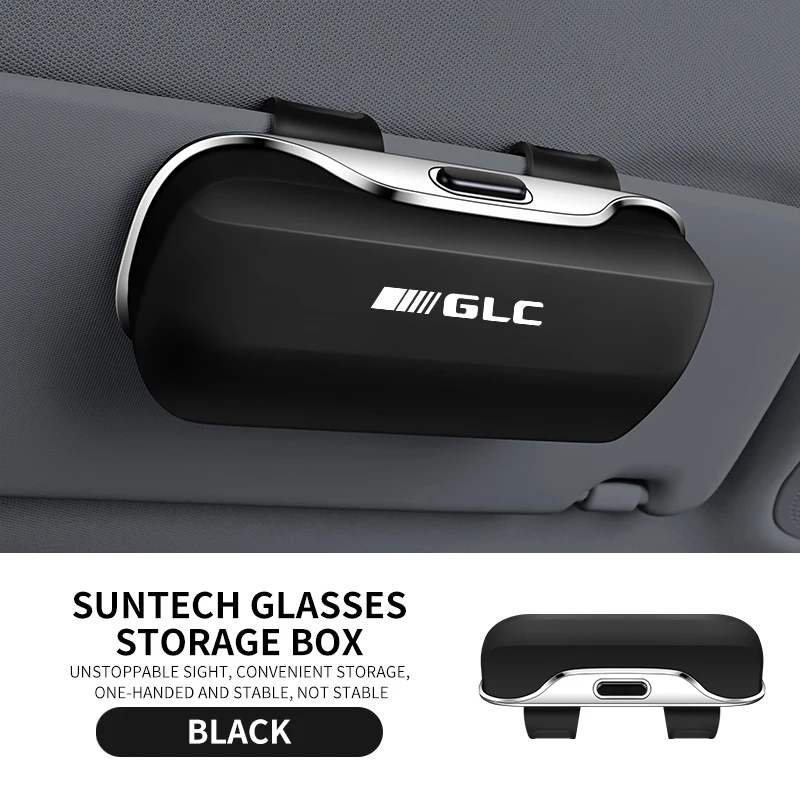 Car Sun Visor Sunglasses Holder and Protective Eyewear Case