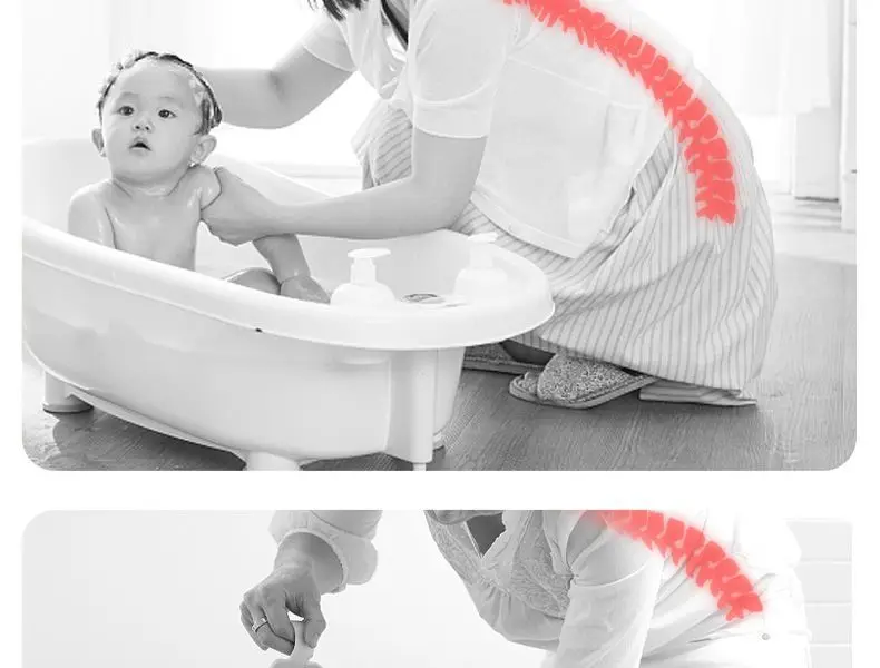 Fasciatoio Pieghevole Per Neonato - Con Vaschetta Da Bagno, Altezza Regolabile - Foto 8