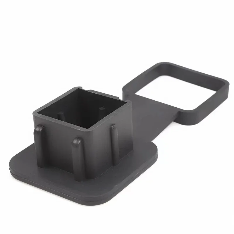 Rubber Trailer Hitch Receiver Cover Universal 51MM Tow Plug Tube Cap Protector for Mercedes RAM trailer hitch cover trailer ball cover tow bar ball cover car plug cover