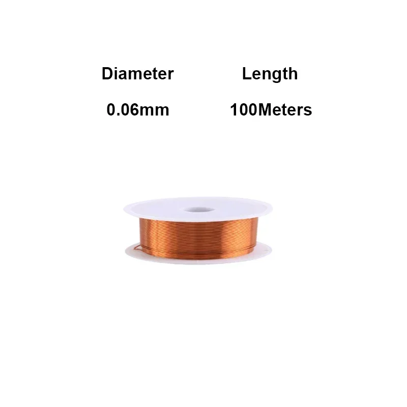 1/3Rolls Coppers Wire 0.06mm-1.2mm Cable Coppers Wire Magnet Wire coppers lacquer wire Enameled Coppers Wire
