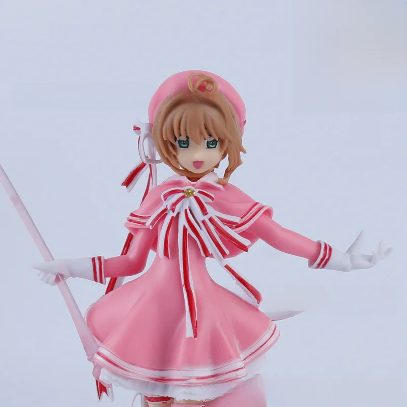 2 차원 애니메이션 매직캡터 체리 피규어 모델 장식품, 매직카드, 매직케익