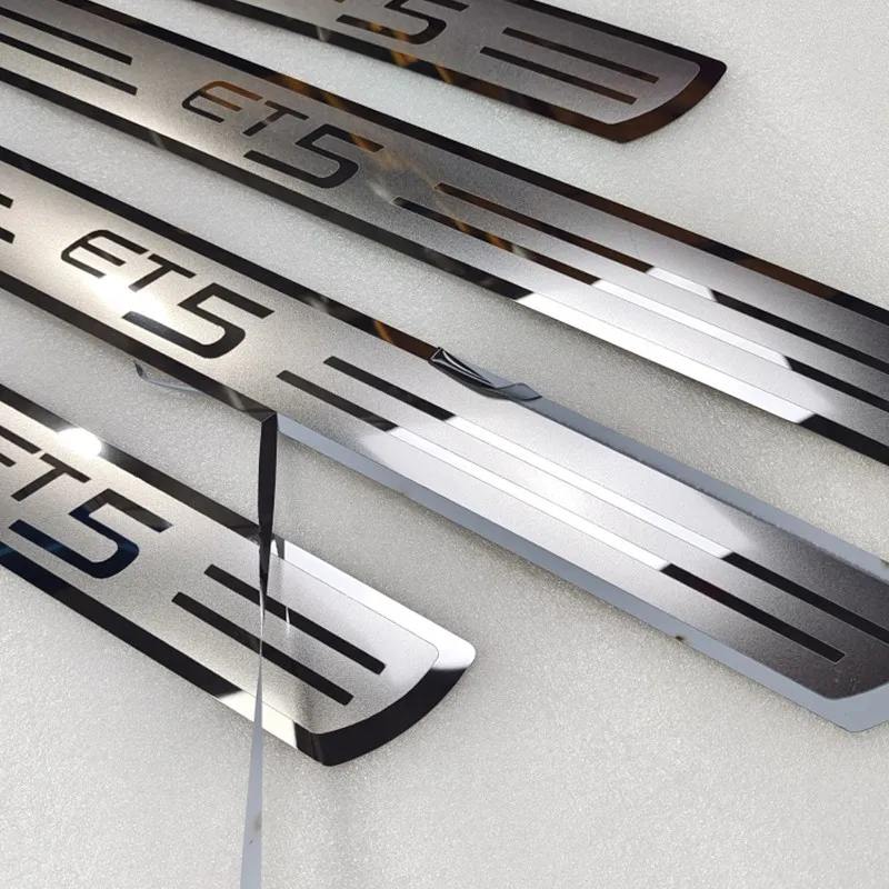 Free Shipping Stainless Steel Door Sill Car Door Cover Outside door