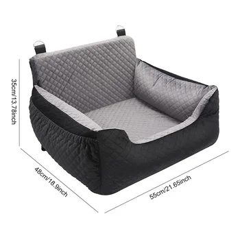 Travel Dog Car Seat Cover Pet Seat Bed Washable Pet Dog Carriers Bag Soft Dog Car SUV Seats Puppy Bed Pet Dog Sofa Cushion 6