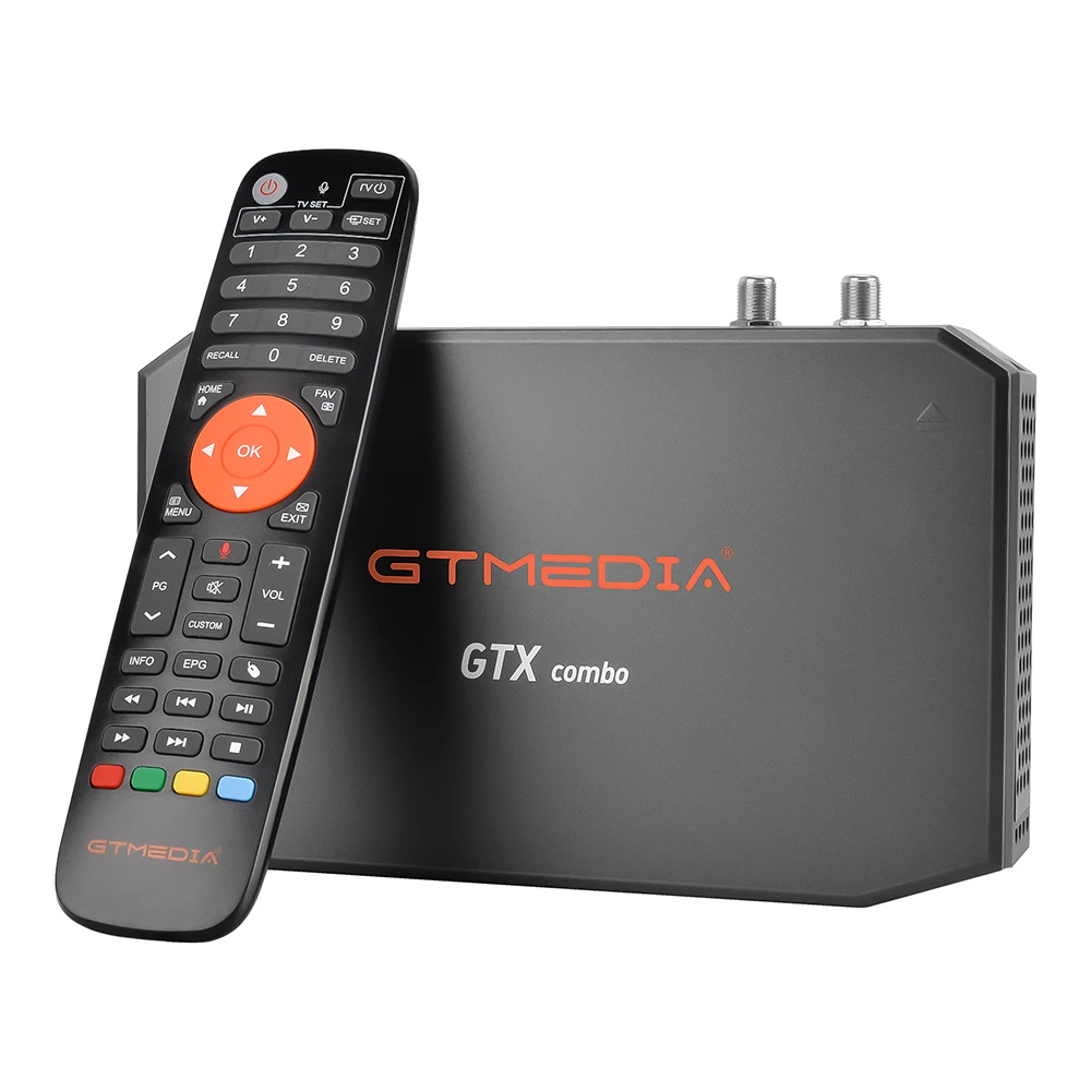 Satellite TV Receiver GTMEDIA GTX Combo 8K S905X3 Android 9.0+DVB-S2X/T/T2/C/C2 ATSC-T ISDB-T CA CI TV BOX satellite tv receiver Set Top Box