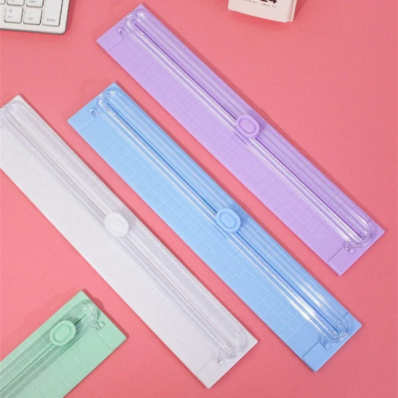Portable A3/A4 Manual Paper Cutter Cutting Tools Blade Bi-directional Sliding Paper Cutter Easy Cutting For Offices School Home