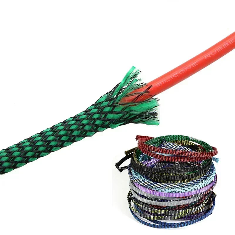 Flexible Braided Cable Sleeve – Insulated Protection with Durable PP Cotton & PET Yarn