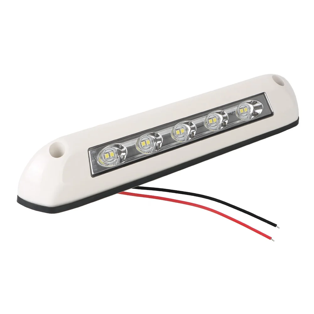 RV Van Trailer Exterior Lamp LED Awning Porch Light Caravan Interior Wall Lamps 12V/24V Caravan Accessories Light Bar