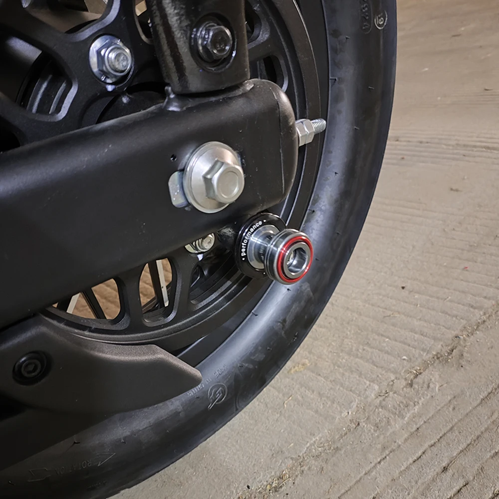 Premium Motorcycle Rear Stand Bobbin Swingarm Spool Accessory