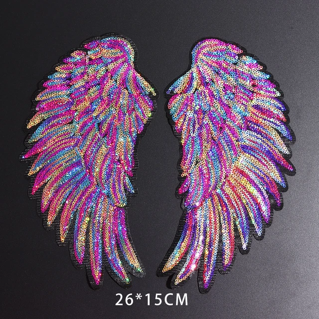 Toppe Cucibili O A Ferro Toppe Termoadesive Con Ali Di Angelo