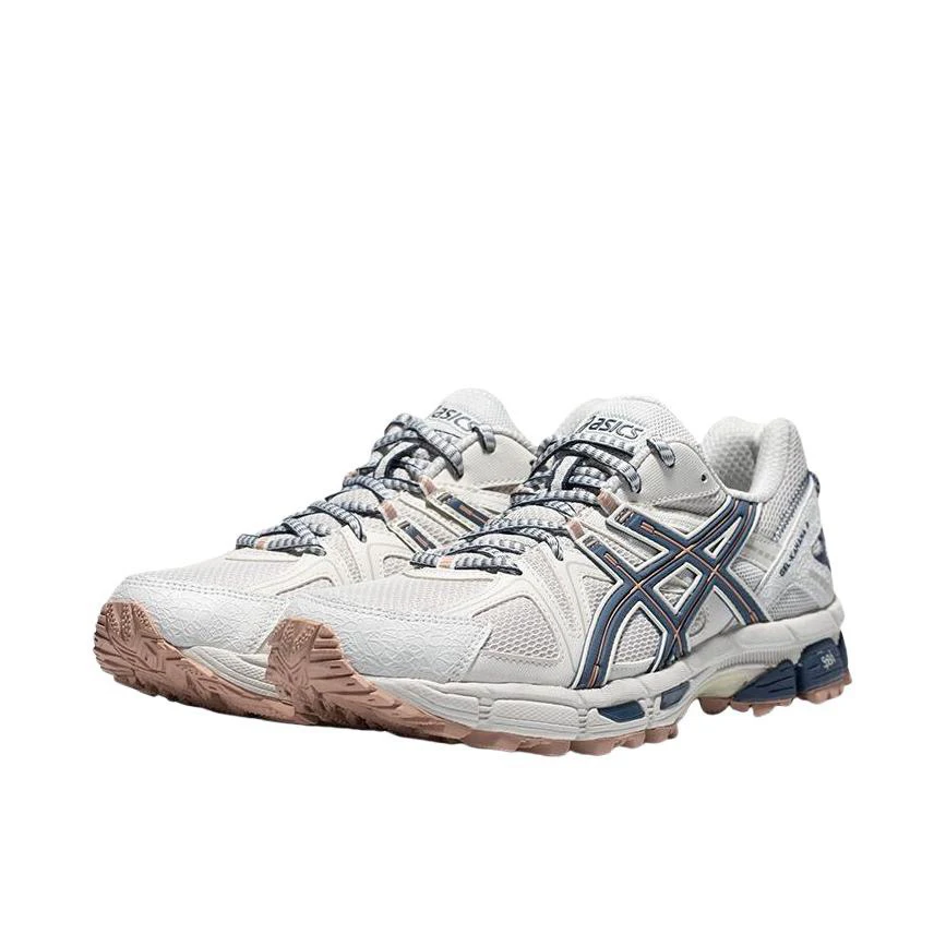 Asics GEL-Kahana 8 Zapatillas para correr para hombre y mujer Zapatillas bajas retro funcionales para exteriores Zapatillas de parque Blanco