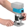 Woodworking Electric Trimmer Brushless Milling Engraving Slotting Machine Wood Router Trimming Machine For Makita 18V Battery 5