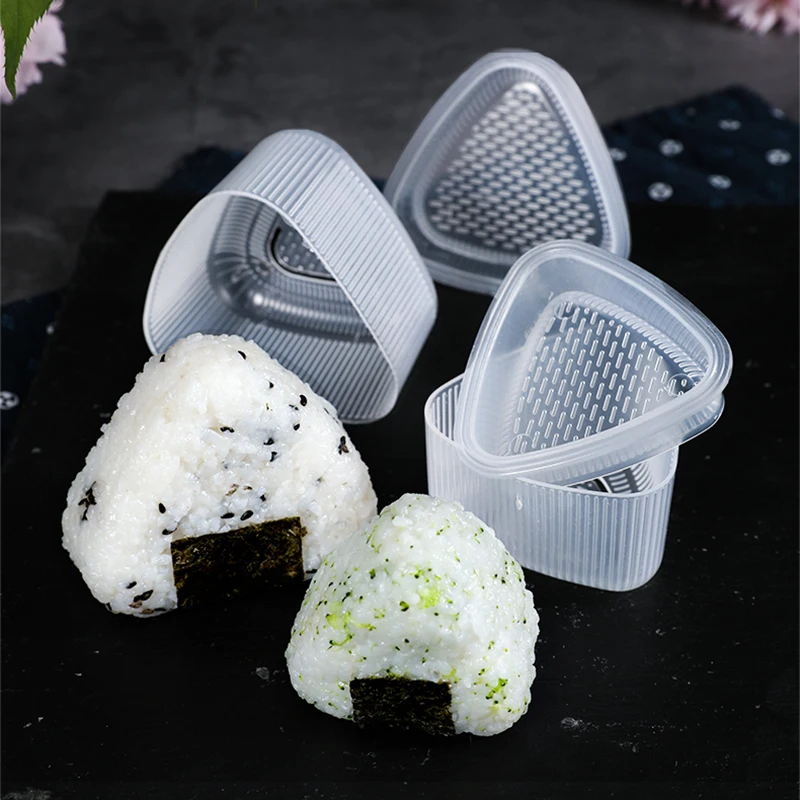 2pcs Cuisine Forme Triangulaire Moule Sushi Onigiri Boule de Riz Bento  Press Maker Outil Mold Sushi : : Cuisine et Maison