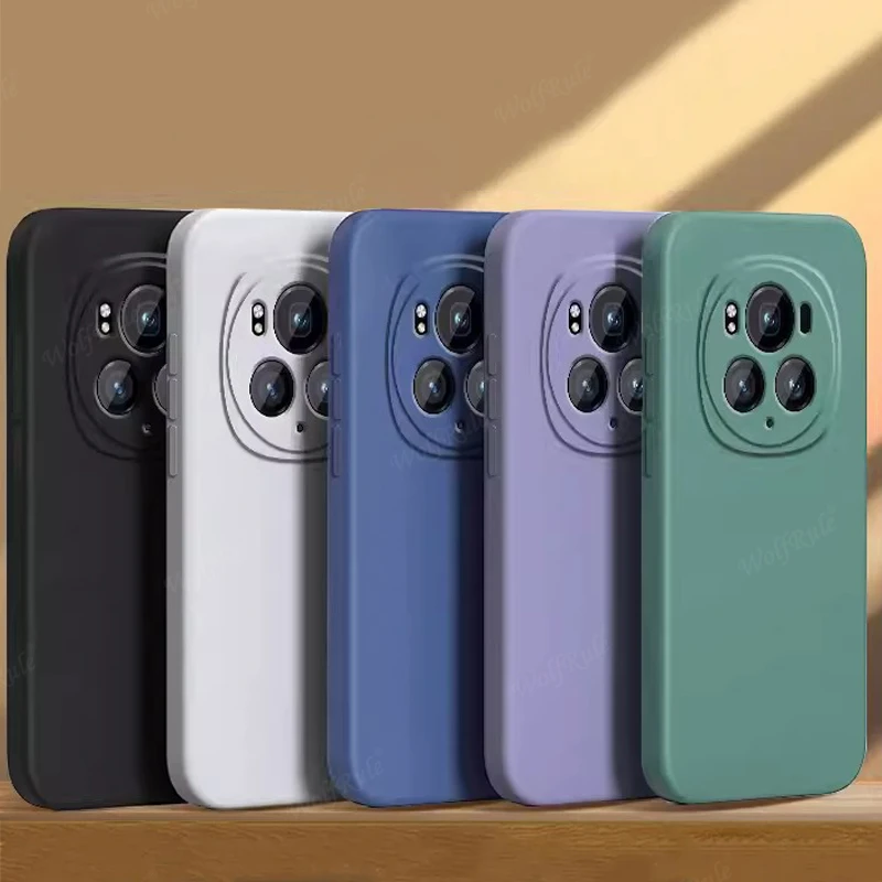 Per Cover Huawei Honor Magic 6 Pro Custodia Per Honor Magic 6 Pro Capas Custodia Morbida In Silicone Liquido Tpu Per Honor Magic 6 Pro Fundas