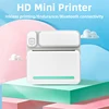 ZWN Portable Bluetooth Mini Printer Mobile Phone Photo Title Note Print Pocket Student Error Label Printer for Children's Gifts 5